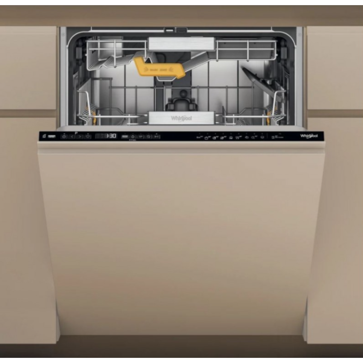 Whirlpool 惠而浦 W8IHP42LUK 14套標準餐具 60厘米 第6感 PowerClean Pro 嵌入式洗碗碟機